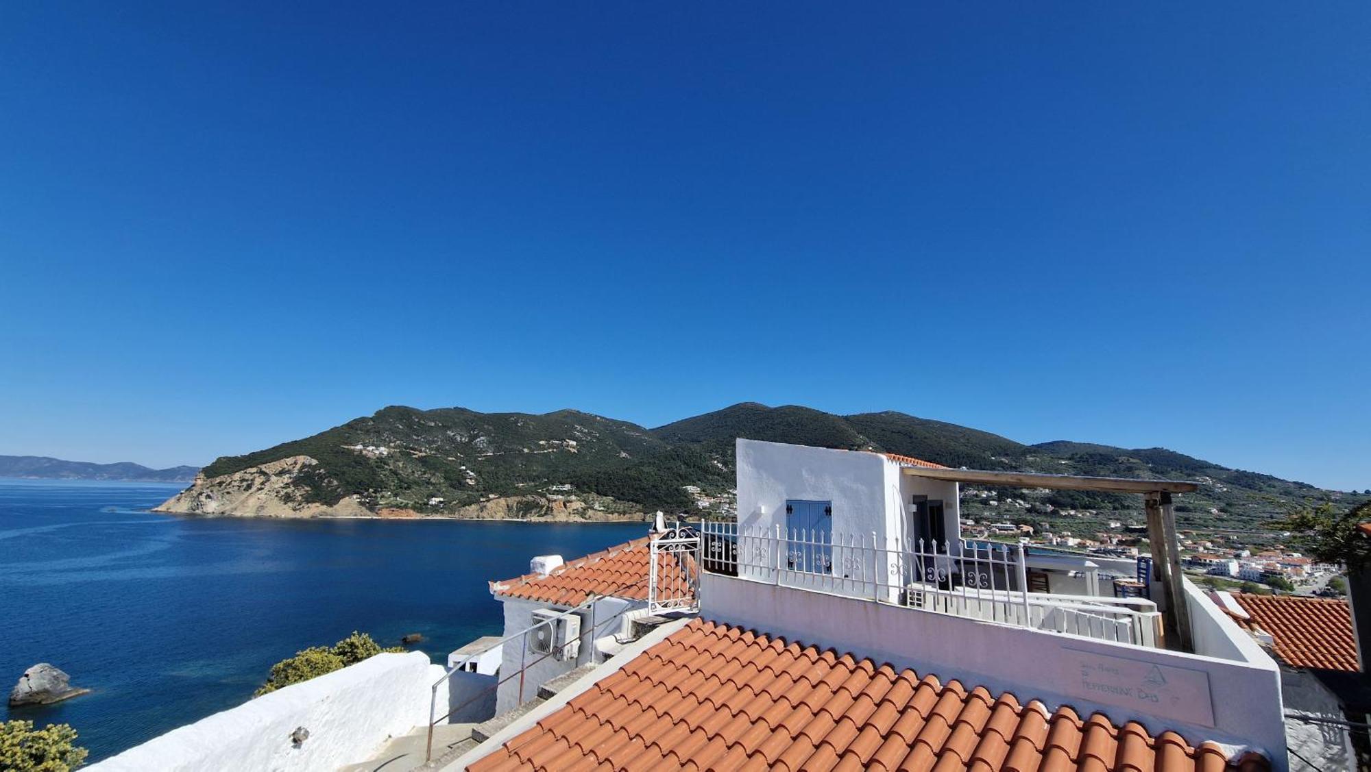 Peppermint Bay Villa Bandar Skopelos Luaran gambar