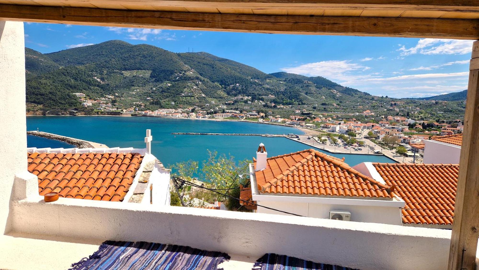 Peppermint Bay Villa Bandar Skopelos Luaran gambar